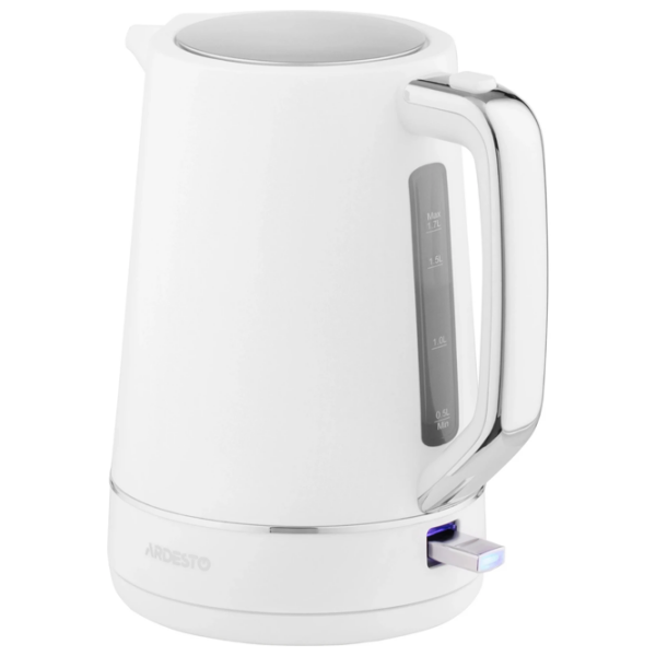 Ceainic electric Ardesto EKL-450W White 2200 W, 1.7l, Material interior: Inox photo 2