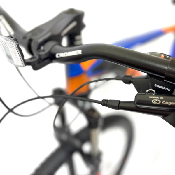 Bicicletă Crosser MT-036 29" 17" Black Orange Aluminiu / Pentru adulți photo 5