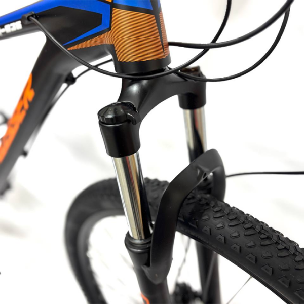Bicicletă Crosser MT-036 29" 17" Black Orange Aluminiu / Pentru adulți photo 6
