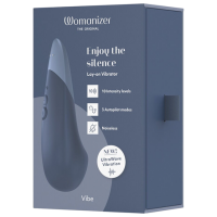 Вибратор Womanizer Vibe Тёмно-синий 