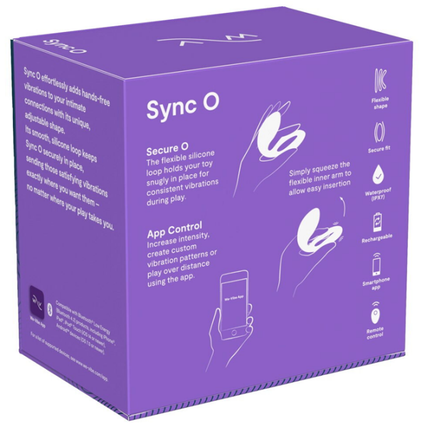 Вибратор We-Vibe Sync O Темно-фиолетовый  photo 11