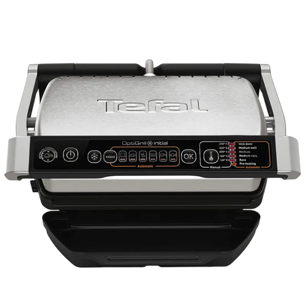 Grill electric Tefal GC706D34 Inox 2000 W, Contact, 270 °С