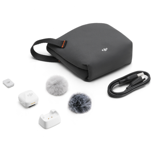 Microfon DJI Mini Transmitter Infinity White  photo 6