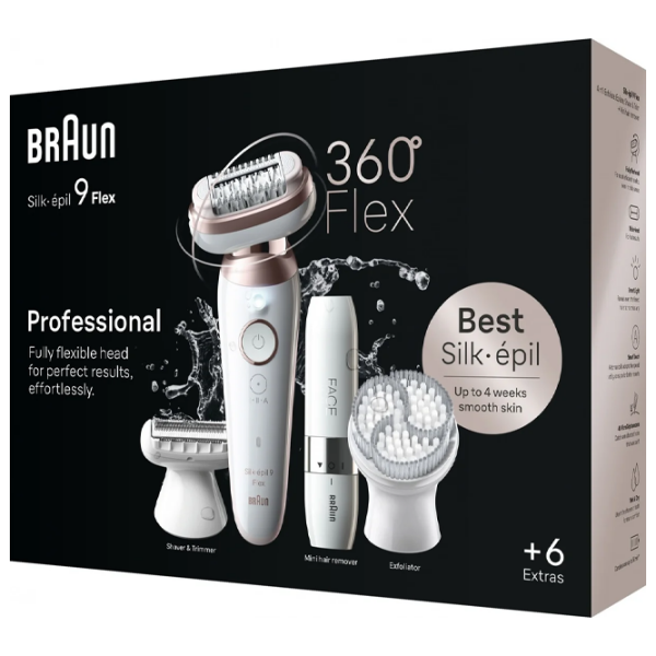 Эпилятор Braun SES9360 3D Белый  photo 2