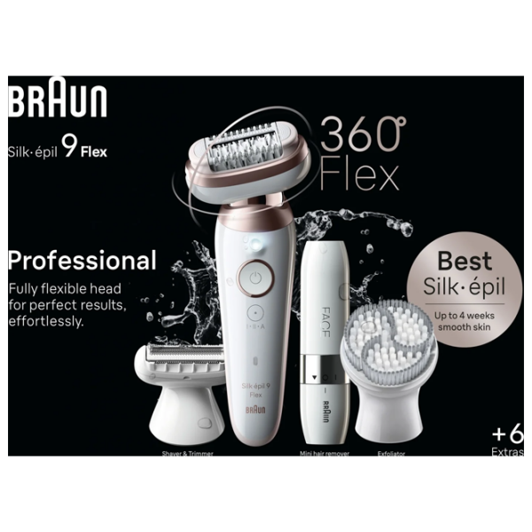 Эпилятор Braun SES9360 3D Белый  photo 5