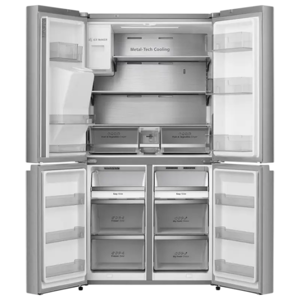 Frigider Hisense RQ760N4SASE Inox 352l / No Frost, 188l / No Frost, E photo 8