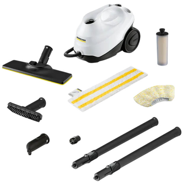 Curățitor cu aburi KARCHER SC 3 EasyFix + 2.863-299.0 White 1900 W, 40 g/min, 1 l photo 4