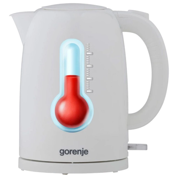 Электрочайник Gorenje K17W Белый 2200 Вт, 1.7л, Внутреннее покрытие: Нержавеющая сталь photo 5