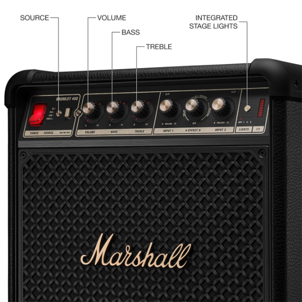 Boxă pentru Party Marshall Bromley 450 Black  photo 6