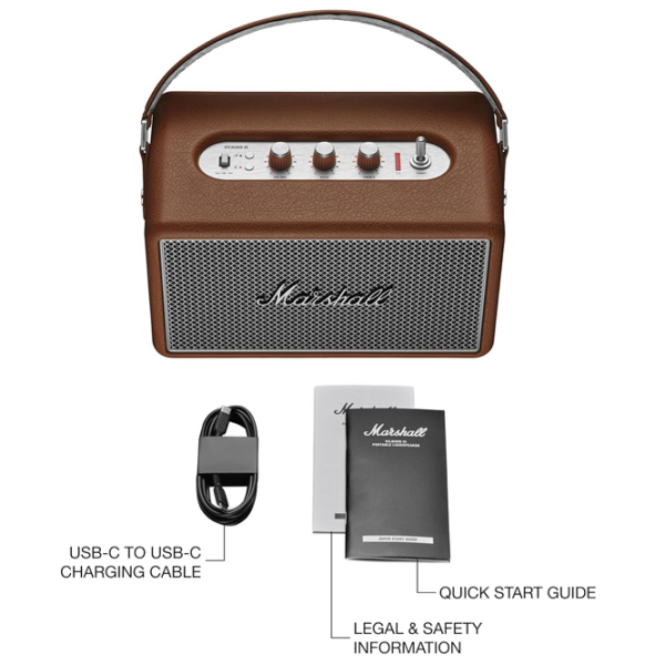 Портативная колонка Marshall Kilburn 3 Коричневый 50 W photo 7