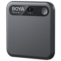 Microfon Boya Notra AI Note Taker & Voice Recorder Black 
