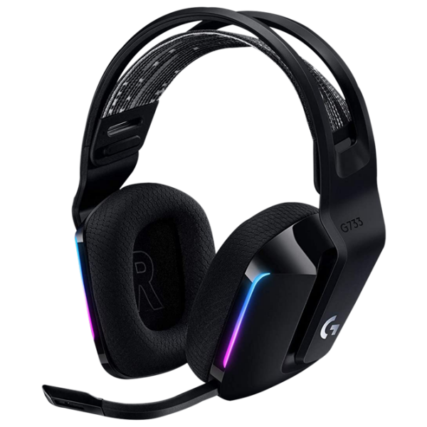 Наушники Logitech G733 Черный Беспроводные / Игровой / Полноразмерные photo 1