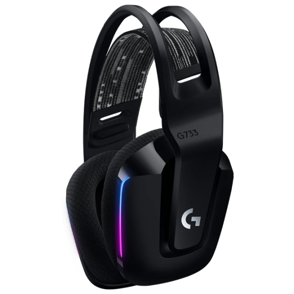 Наушники Logitech G733 Черный Беспроводные / Игровой / Полноразмерные photo 2