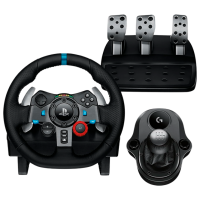 Volan Logitech Driving Force Racing G29 + Driving Force Shifter F Black Cu fir / 21 buttons