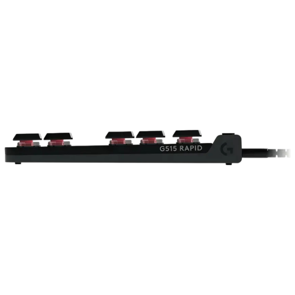 Tastatură Logitech G515 Rapid TKL Black Gaming, Cu fir photo 4