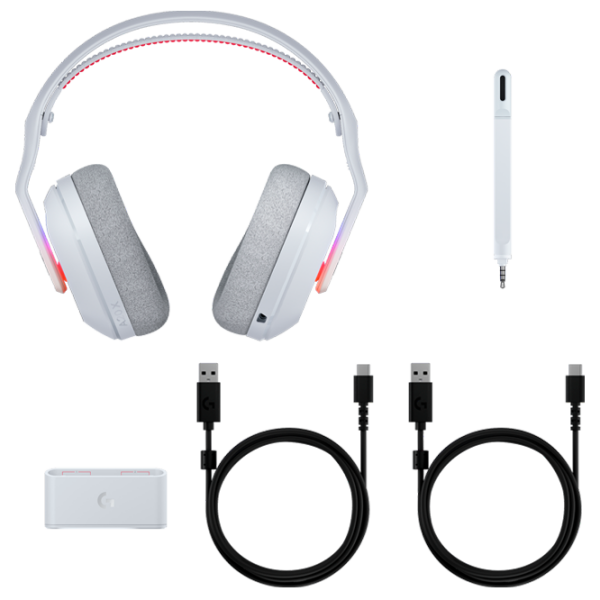 Наушники Logitech ASTRO A20 X Белый Беспроводные / Игровой / Полноразмерные photo 5