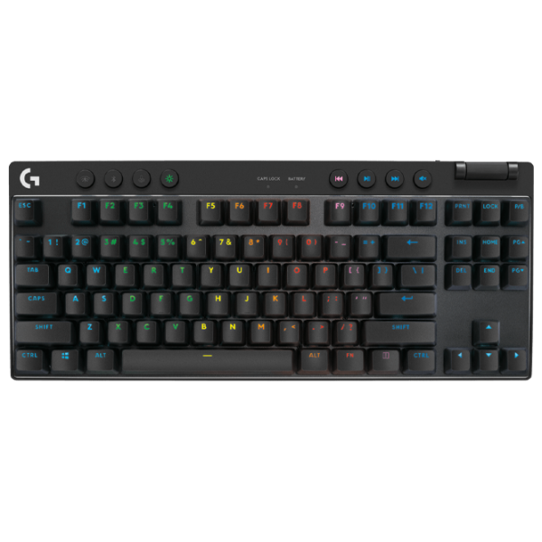 Tastatură Logitech G PRO X TKL Black Gaming, Fără fir photo 1