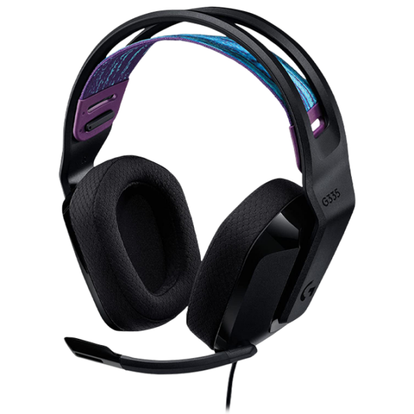 Căști Logitech G335 Black Cu fir / Gaming / Over the ear photo 1