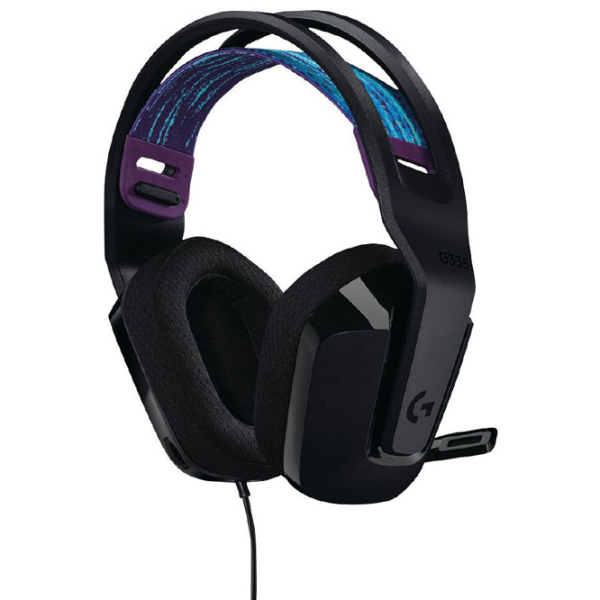 Căști Logitech G335 Black Cu fir / Gaming / Over the ear photo 2