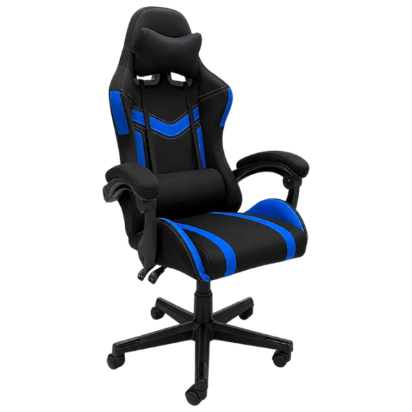 Scaun Gaming Magnus 6215 Black Blue  photo 1