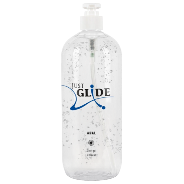 Lubrifiant Just Glide Anal Fără miros 1l  photo 1