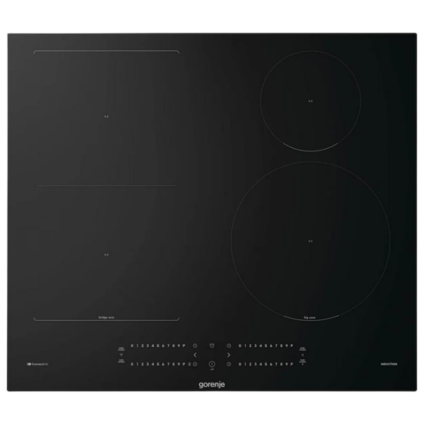 Plită încorporabilă cu inducție Gorenje GI6432BCWF Black Sticlă călită, 7360 W photo 1