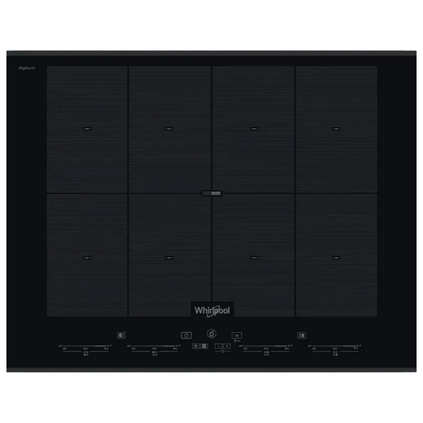 Plită încorporabilă cu inducție Whirlpool SMO 658C/BT/IXL Black Vitroceramică, 7400 W photo 1