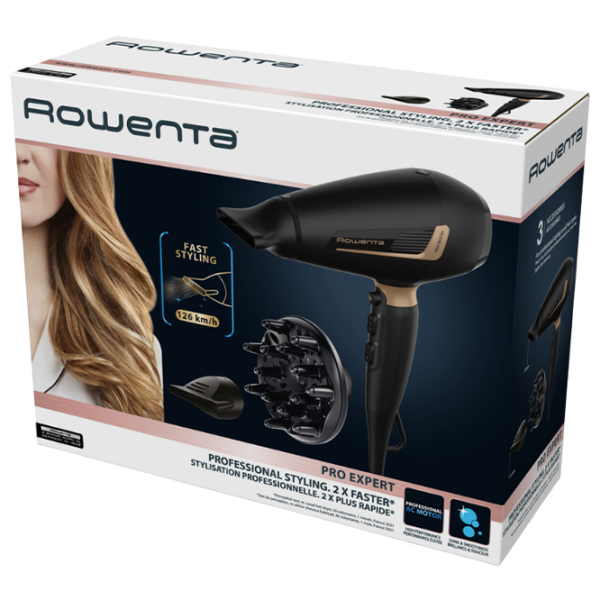 Фен Rowenta CV8840F0 Черный  photo 5