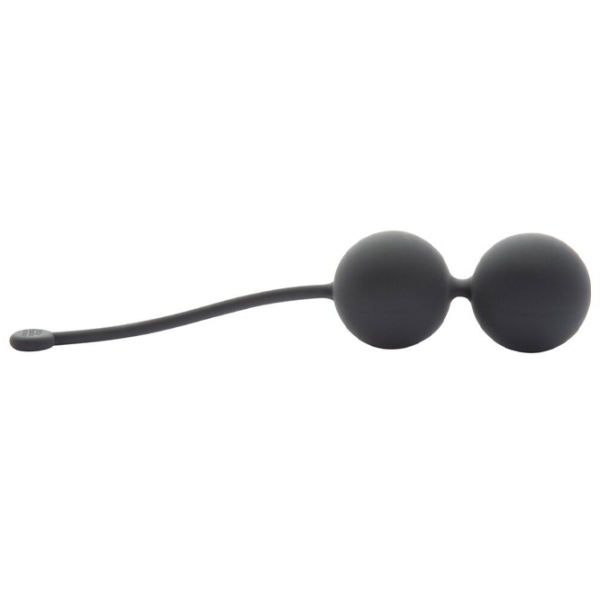 Вагинальные шарики Fifty Shades of Grey Tighten and Tense Silicone Jiggle Balls (2шарика) Черный  photo 2