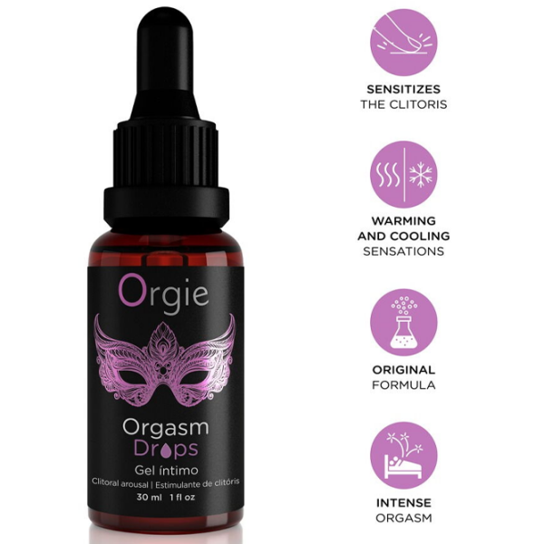 Gel stimulant Orgie Orgasm Drops 0.03l  photo 6