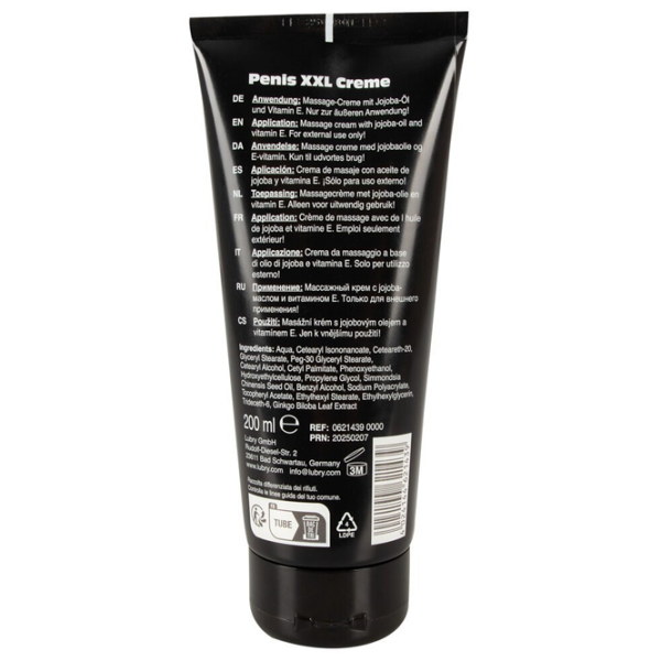 Cremă pentru masaj Penis XXL Creme 0.2l  photo 3