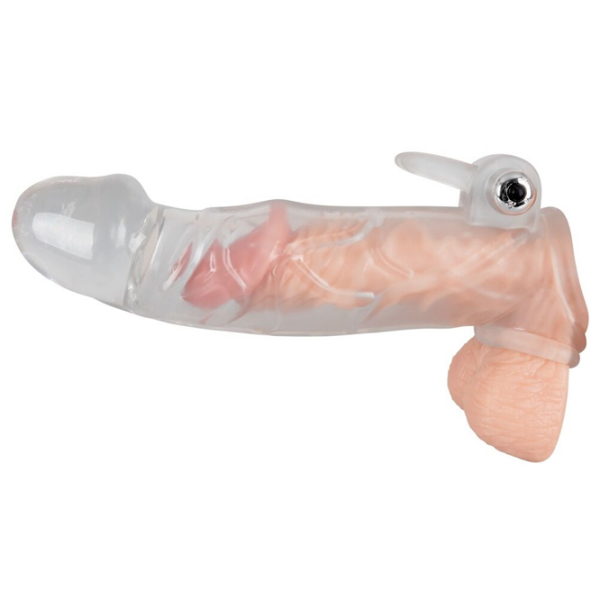 Чехол для пениса You2Toys Chrystal Skin Penis Sleeve Vibro (23 см) Прозрачный  photo 3