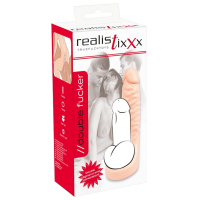 Чехол для пениса RealistixXx Double Fucker (18 см) Бежевый 