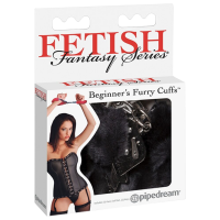 Наручники Fetish Fantasy Beginner's Furry Cuffs Черный 