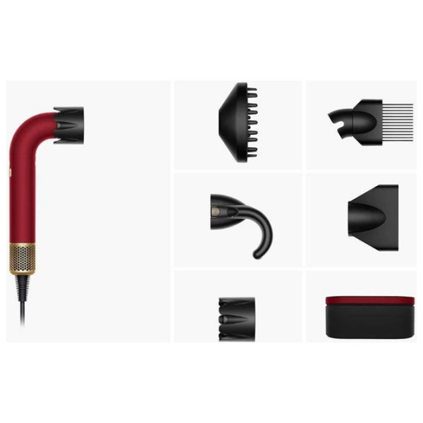 Uscător de păr Dyson Dyson HD17 Supersonic Red Velvet Red  photo 2