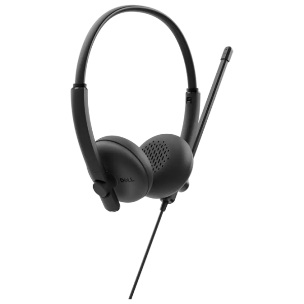 Căști Dell Wired WH125 Black Cu fir / Pentru birou / On the ear photo 3