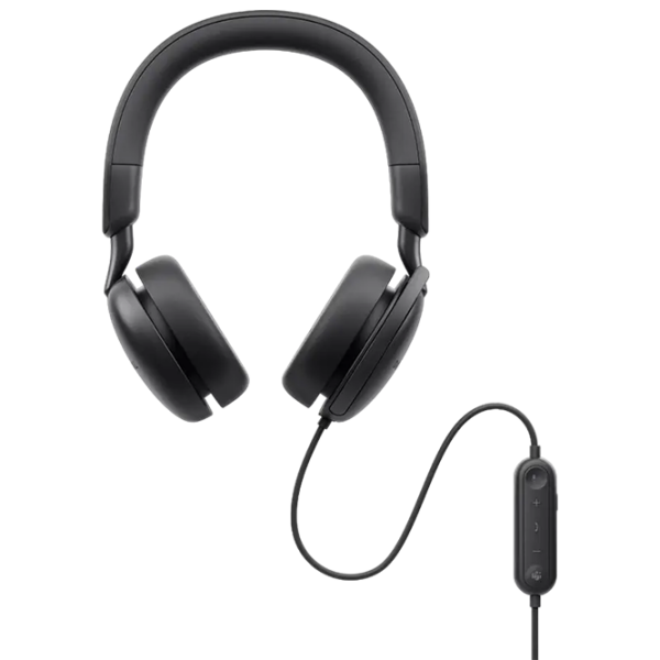 Căști Dell WH5024 Black Cu fir / Pentru birou / On the ear photo 2