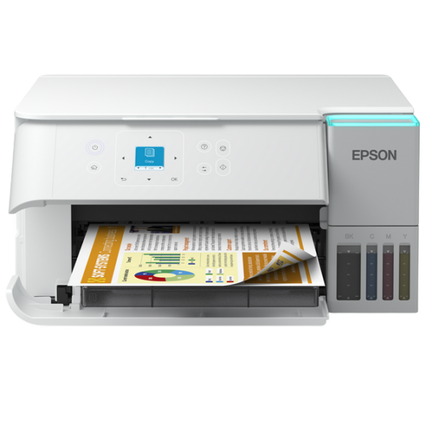 МФУ Epson
EcoTank
L4367 Белый Струйный, Цветная, 4800 x 1200 dpi photo 1
