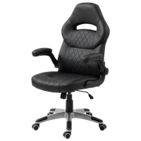 Fotoliu de birou Fabrik Home Karl Black Gray 