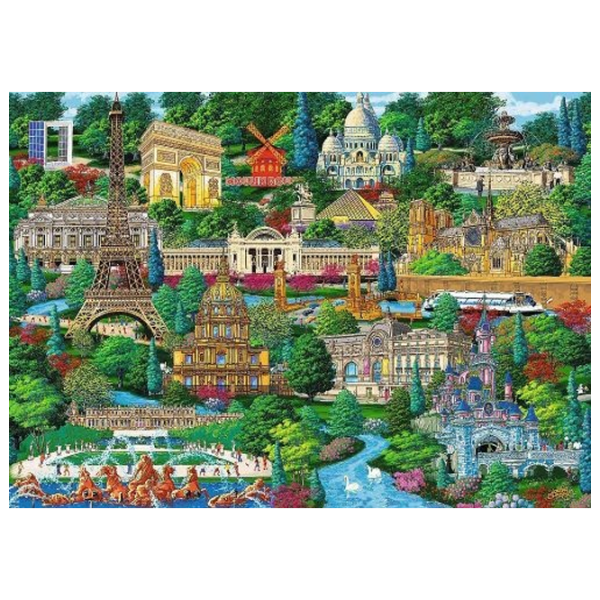 Puzzle Trefl 20213 (20213) Numărul de piese: 1000, Vârsta recomandată: 12+ photo 1