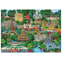 Puzzle Trefl 20213 (20213) Numărul de piese: 1000, Vârsta recomandată: 12+