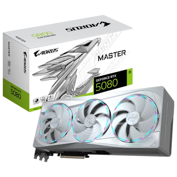 Placă video Gigabyte GeForce RTX 5080 Aorus Master ICE 16 GB PCI Express x16 5.0 photo 7