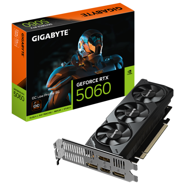 Видеокарта Gigabyte GeForce RTX 5060 OC Low Profile 8 ГБ PCI Express x16 5.0 photo 6