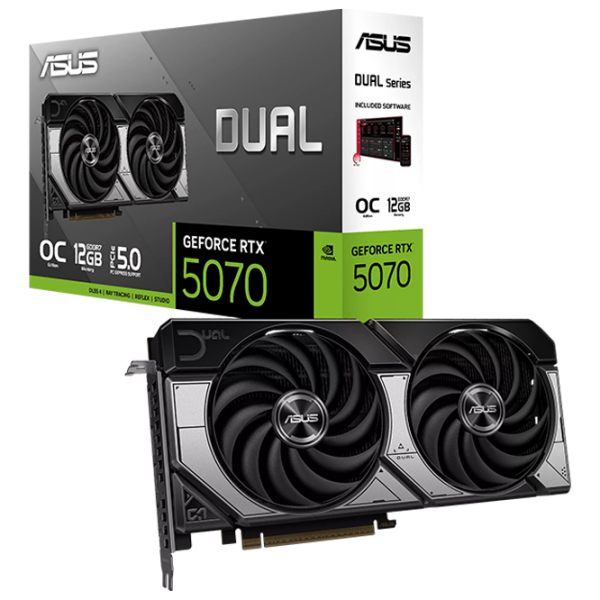 Placă video Asus GeForce RTX 5070 Dual OC Edition 12 GB PCI Express x16 5.0 photo 7