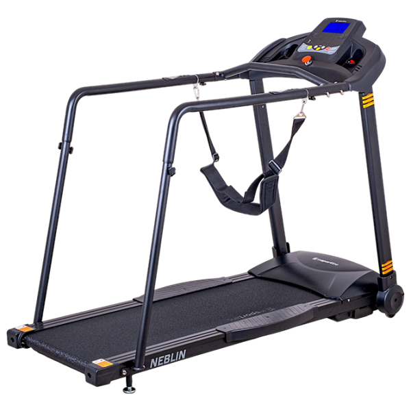 Bandă de alergat Insportline Neblin Black 130 kg, 6 km/h photo 1