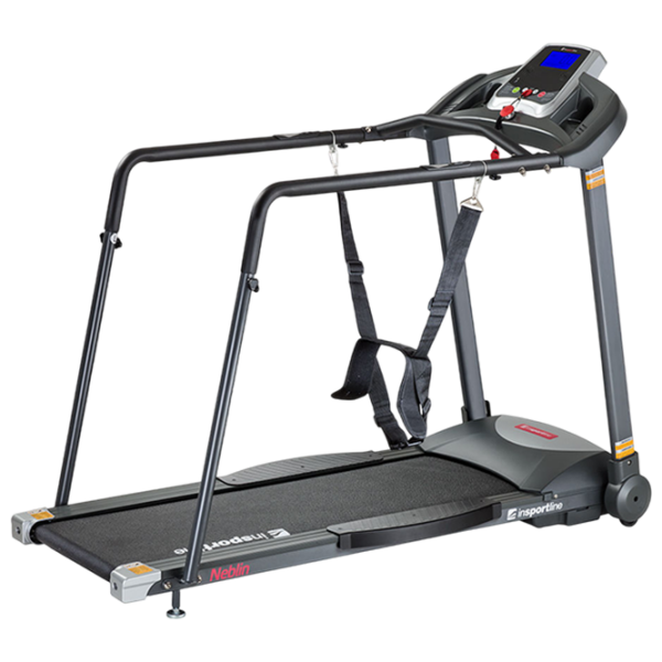 Bandă de alergat Insportline Neblin Black 130 kg, 6 km/h photo 3