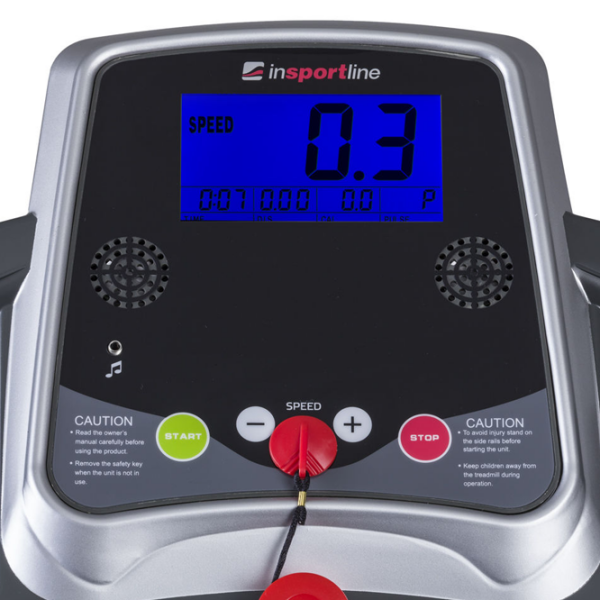 Bandă de alergat Insportline Neblin Black 130 kg, 6 km/h photo 5