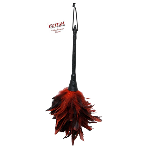 Перо для тиклинга Fetish Fantasy Frisky Feather Duster Красный  photo 1