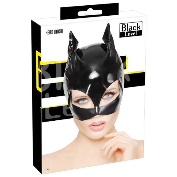 Маска Black Level Vinyl Head Mask Черный  photo 4