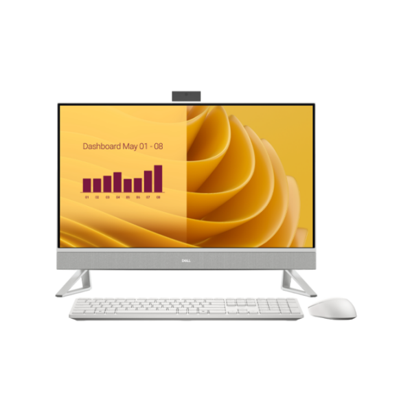 All-in-One PC Dell AIO EC27250 White 27" Full HD WVA Intel Core Ultra 7 150U 32 GB 1 TB  photo 1